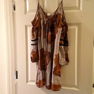 Mahina cold shoulder dress